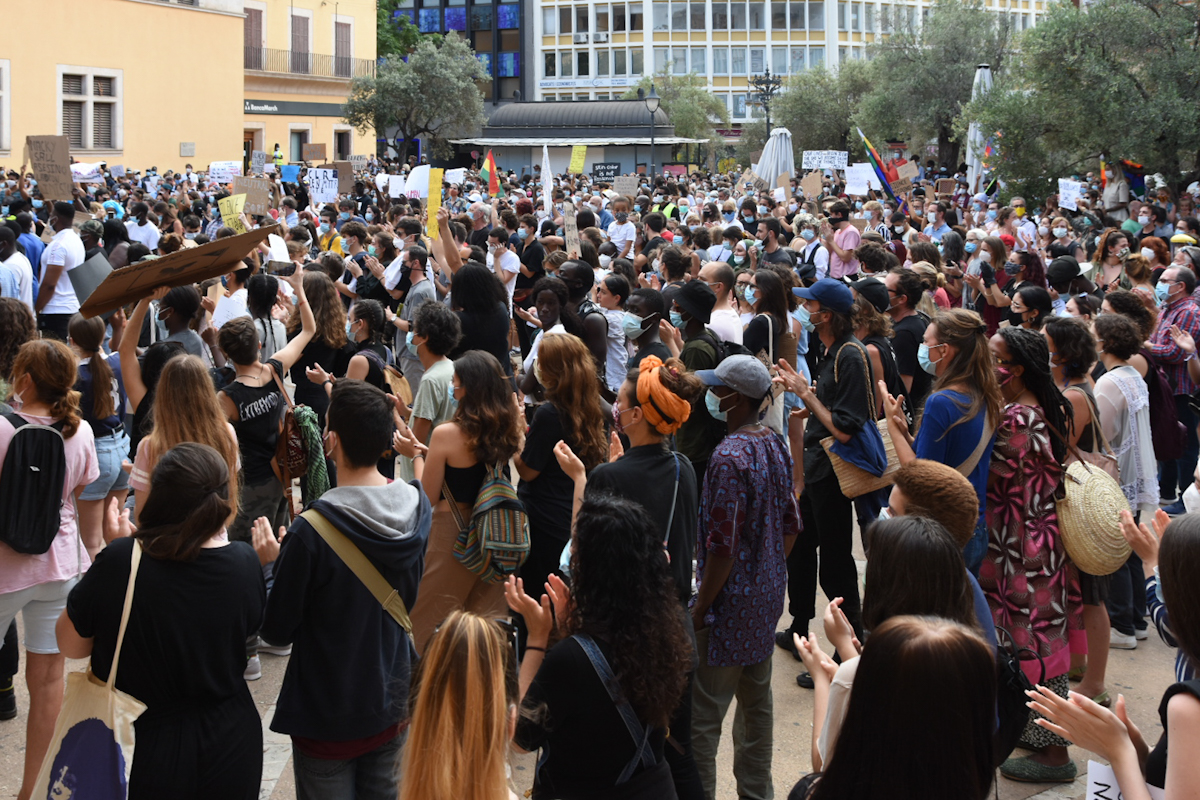 Black Lives Matter Demo in Palma
