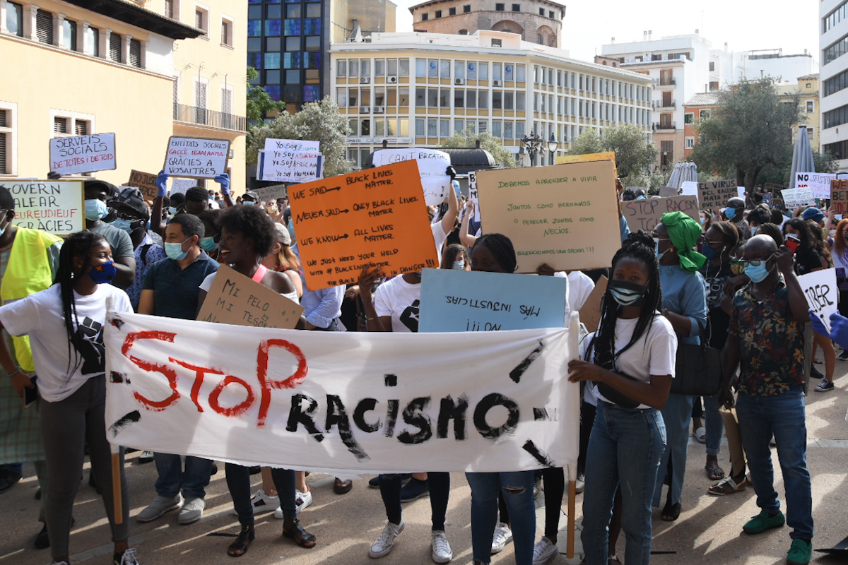Black Lives Matter Demo in Palma