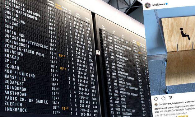 Flughafen Dortmund – Bilderrätsel verkürzt Wartezeit