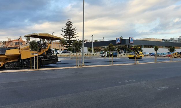 Cala Millor – Der Parkplatz wird erneuert
