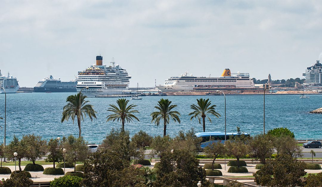 Kreuzfahrtschiffe im Hafen von Palma de Mallorca: 02.10. – 08.10.