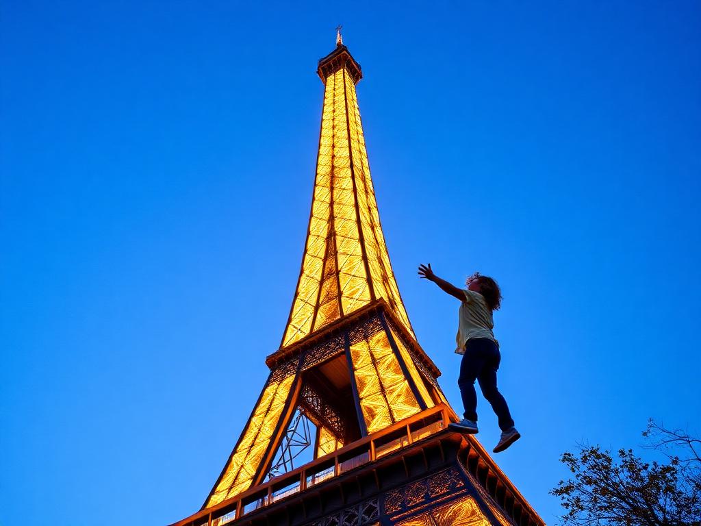 Magischer Moment
        
          Wer bringt den Eiffelturm zum Funkeln? Laut einer bezaubernden 8-Jährigen tut sie es