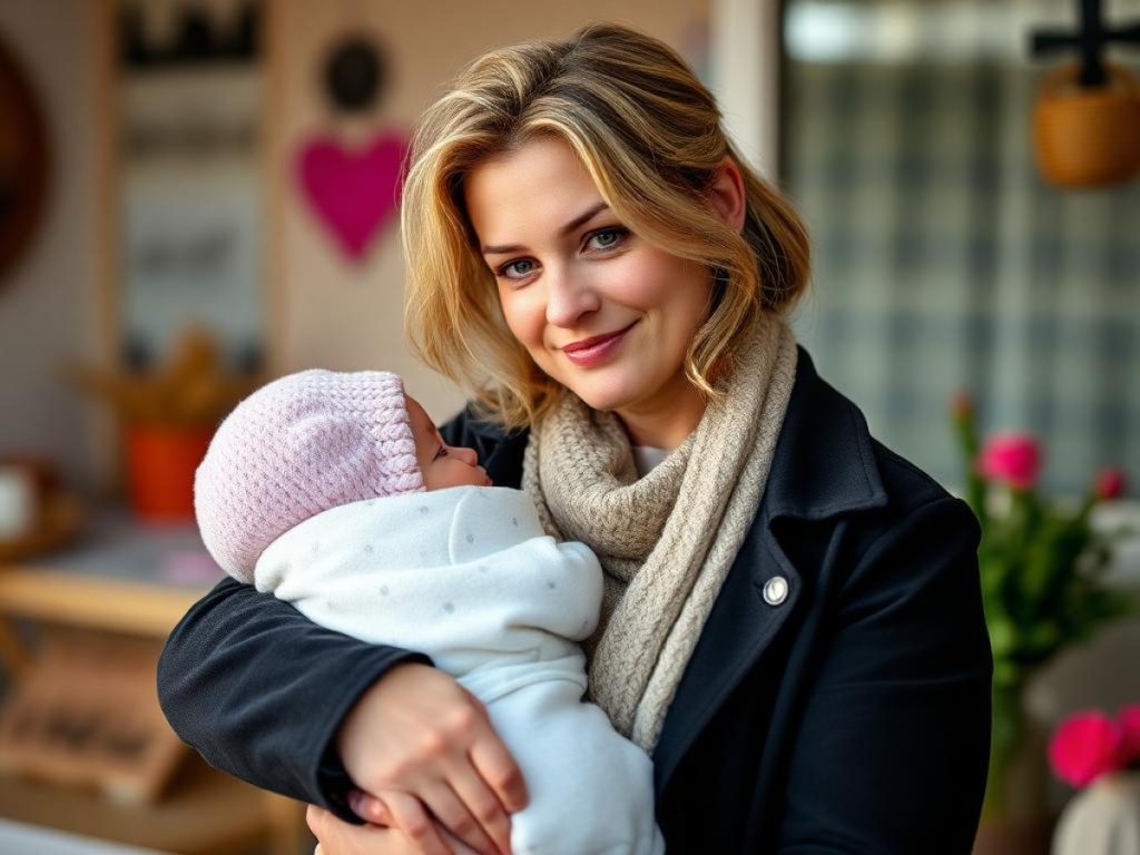 Neu-Mama Georgina Stumpf gibt Einblick in Familienalltag