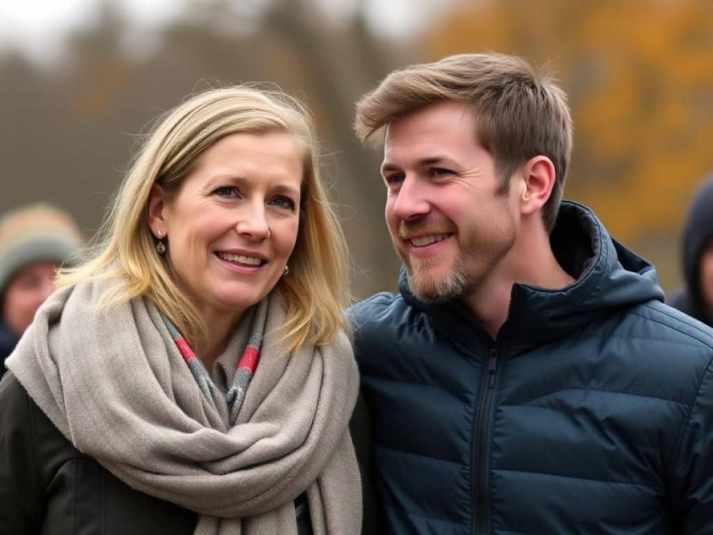 Cathy Hummels mit ihrem Sohn Ludwig, Dezember 2024