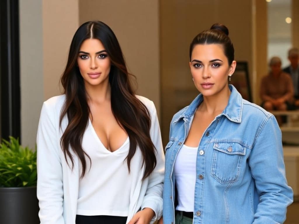 Kris Jenner mit ihren Töchtern Kourtney und Khloé Kardashian