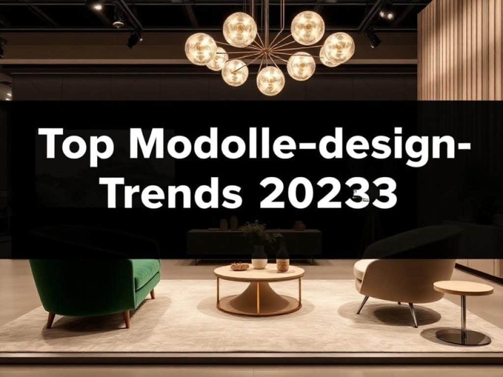 Von hauchzarten Leuchten bis hin zum Glossy-Look – die wichtigsten Trends im Möbeldesign