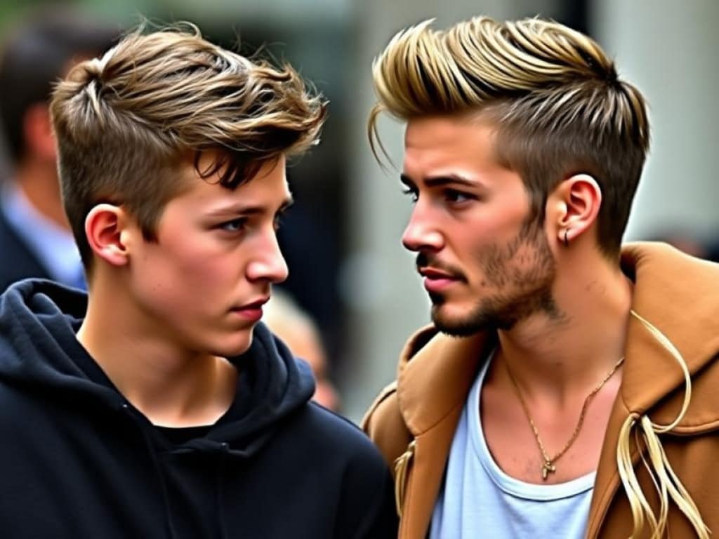 Romeo Beckham und Kim Turnbull, März 2025