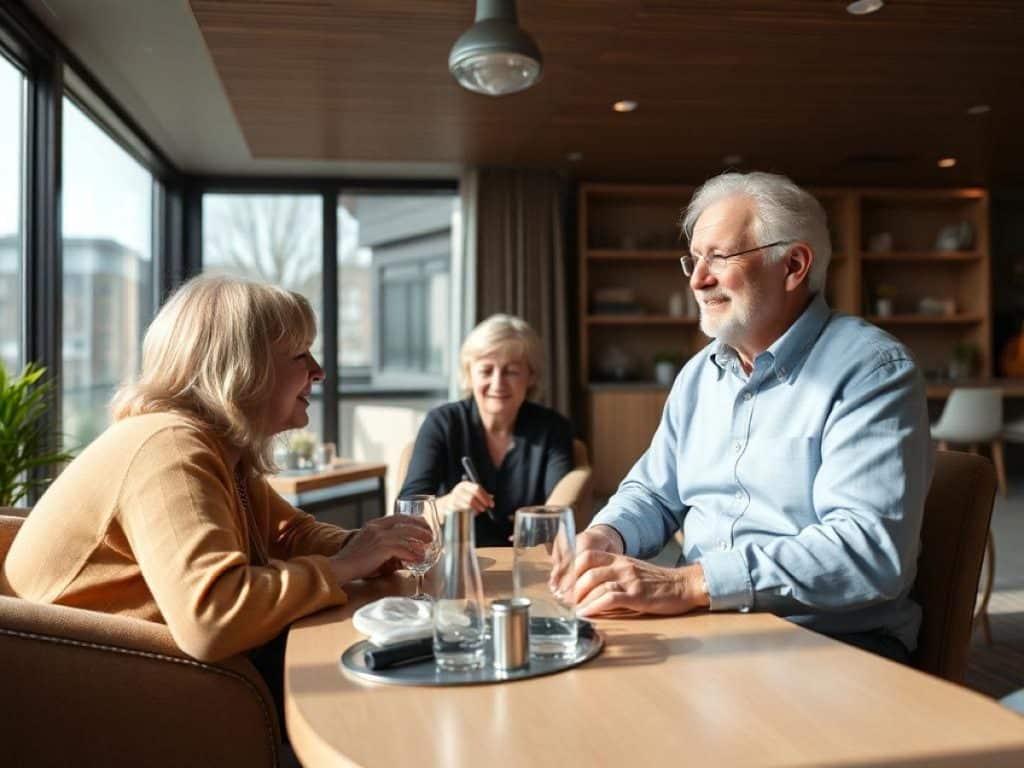 Sieht so stilvolles Leben im Alter aus?