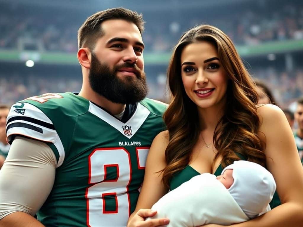 Jason Kelce und seine Tochter Finnley, März 2025