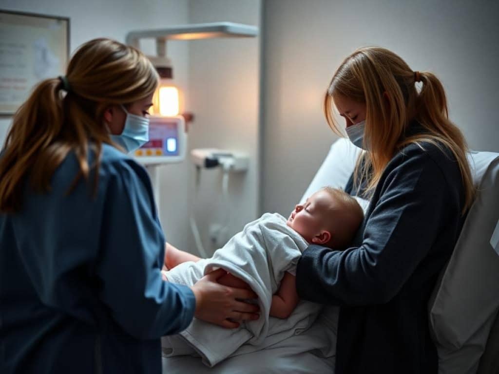Laura Maria Rypa und ihr Sohn Leano