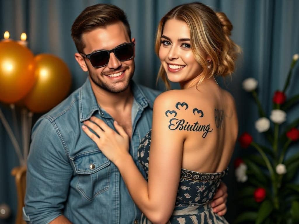 Nikola Glumac schenkt Kim Virginia ein Baby-Tattoo zum 30.
