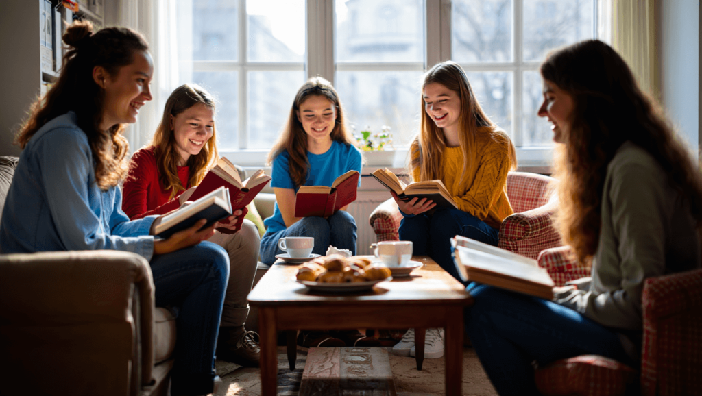 Buchclubs und Gesellschaftssalons – wie junge Frauen das Analoge kultivieren