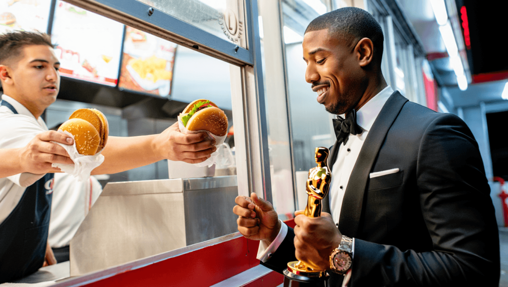 Ein Oscar und zwei Burger