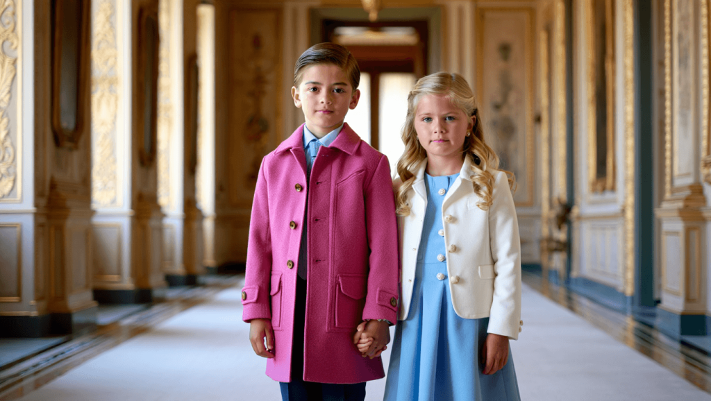 Royale Kids im Fashion-Fieber