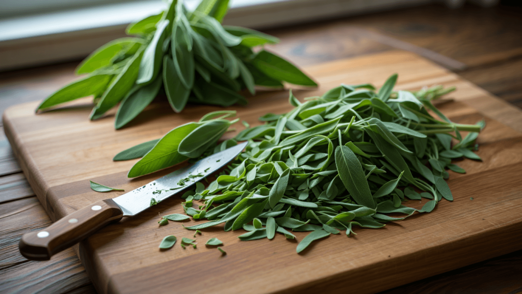 Mediterrane Speisen - wie Salbei sein volles Aroma entfaltet