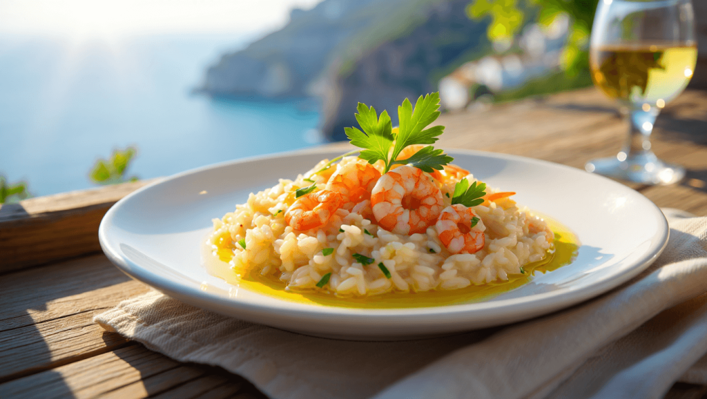 Mit Krunos Scampi-Risotto wie am Meer fühlen? So geht's