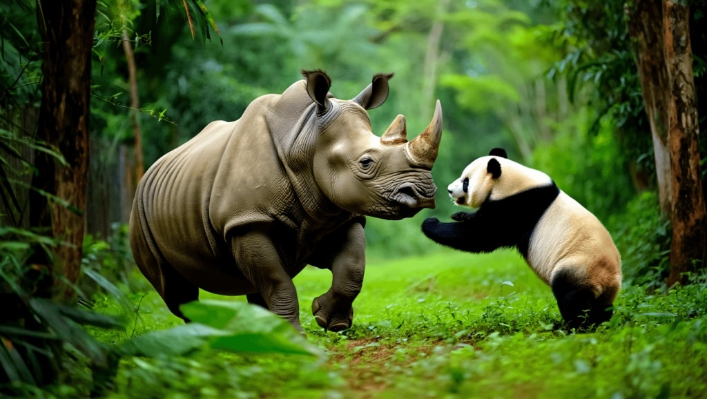 "Terra X: Asien (4) – Wilder Dschungel"
Wo Nashörner raufen und Pandabären ihre Kletterkünste beweisen
