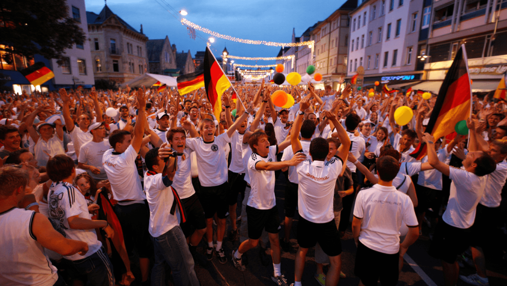 Erinnerung an das "Sommermärchen" 2006

                    Friede, Freude, Schlaaand: Von der Wucht des Public Viewing