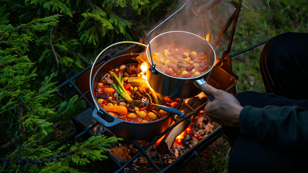 Alles in einen Topf werfen
                
                        Clever kochen auf Camping-Tour - mit One-Pot-Gerichten