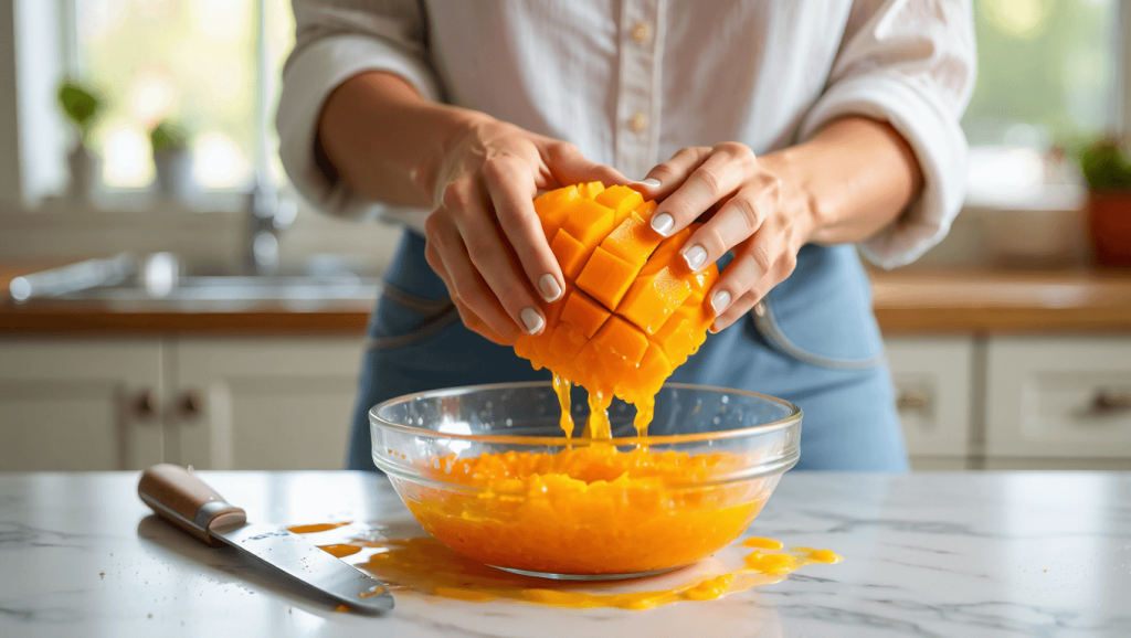 Lifehack-Check
Mango schälen mit dem Glas - Klappt das?