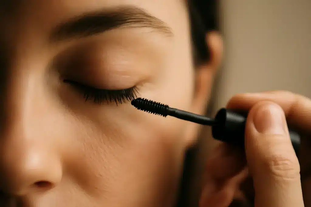 Mascara vergeten: nee, dat moet juist zo